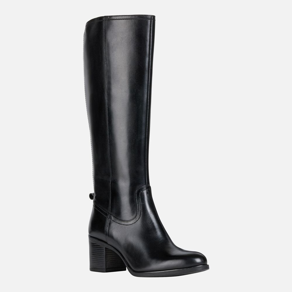 Bottes Geox New Asheel - Noir - Femme 239765-MPT